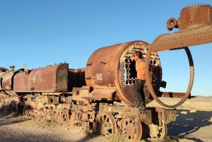 Saltfladen Uyuni fra Uyuni