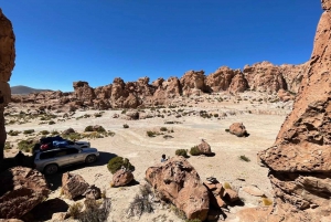 San Pedro de Atacama: 3-tägige Tour durch die Uyuni Salzwiesen