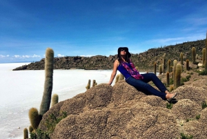 San Pedro de Atacama: 4-daagse excursie naar de zoutvlakte van Uyuni