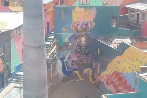 Visite à pied de la ville artistique - Ça sent l'esprit de La Paz