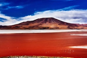 Standardowe 3 dni solniska Uyuni i kolorowe laguny