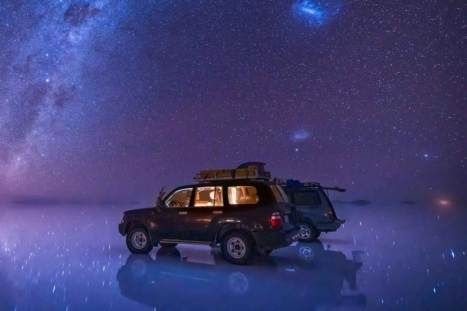 Observation des étoiles au Salar de Uyuni avec prise en charge