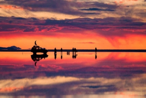 obserwacja gwiazd na Salar de Uyuni z odbiorem