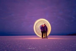 Stjernekiggeri ved Salar de Uyuni med afhentning