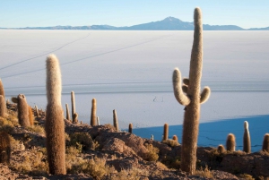 BOLIVIA: AURINGONNOUSU JA TÄHTIVALOT UYUNISSA