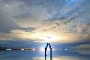 BOLIVIE : COUCHER DE SOLEIL ET ÉTOILES À UYUNI