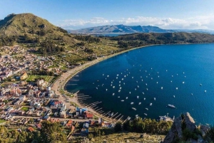 Titicaca-søen og Isla del Sol katamaran-tur