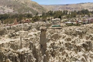 Tour moon valley and rich areas La Paz city