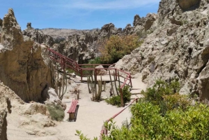 Tour della valle della luna e delle zone ricche della città di La Paz