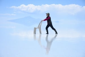 Transturin: Uyuni Salt hele dagen - Privat Service Basic Hotel de Sal