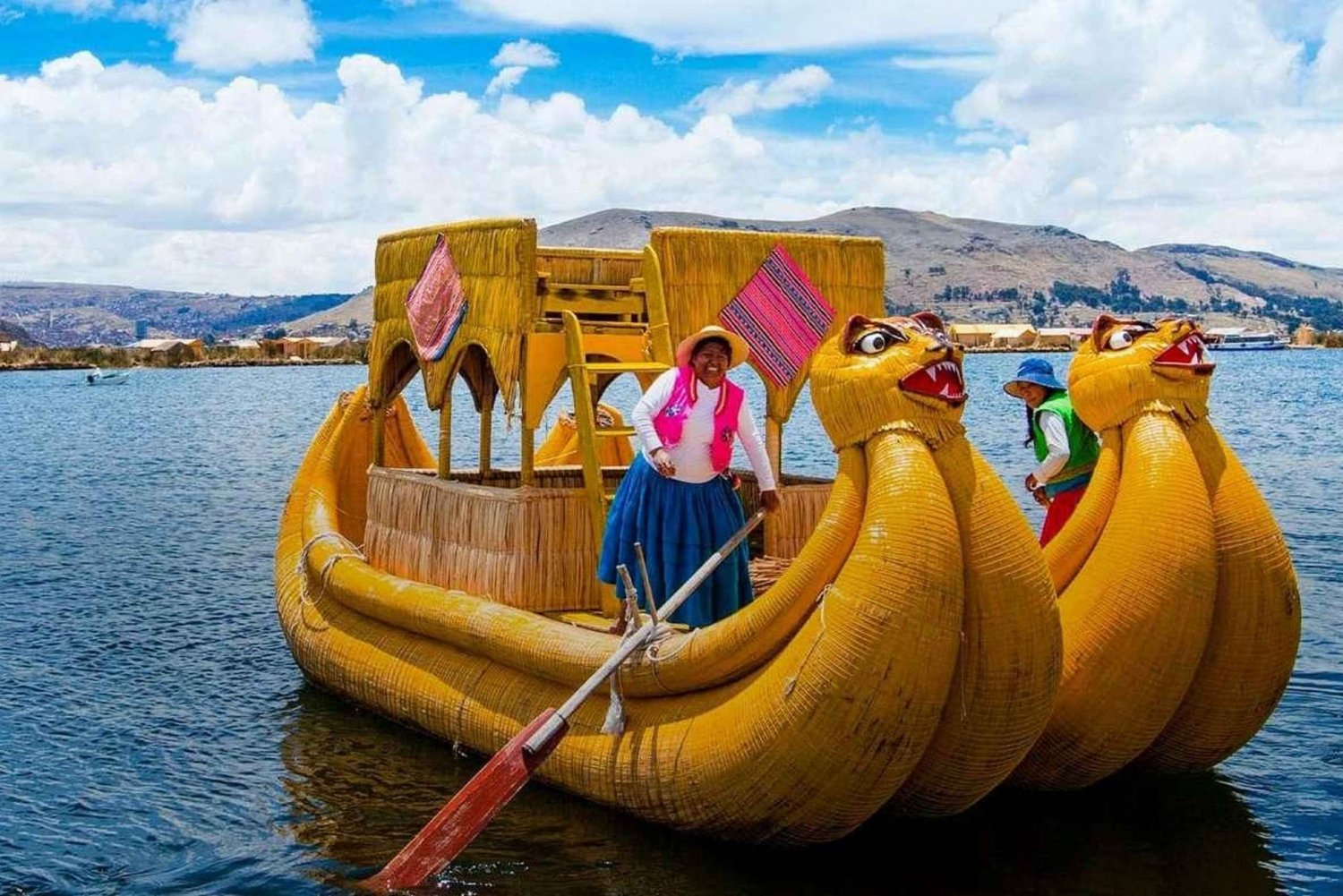Uros, Taquile 1 dag från Cusco med avlämning i Puno