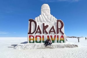 Salzsee Uyuni von La Paz aus