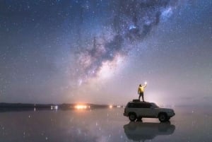 Uyuni: Night of Stars + 4 Star Salt Hotel | Private |