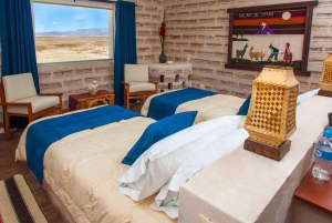 Uyuni: Stjärnornas natt + 4-stjärnigt salt hotell | Privat