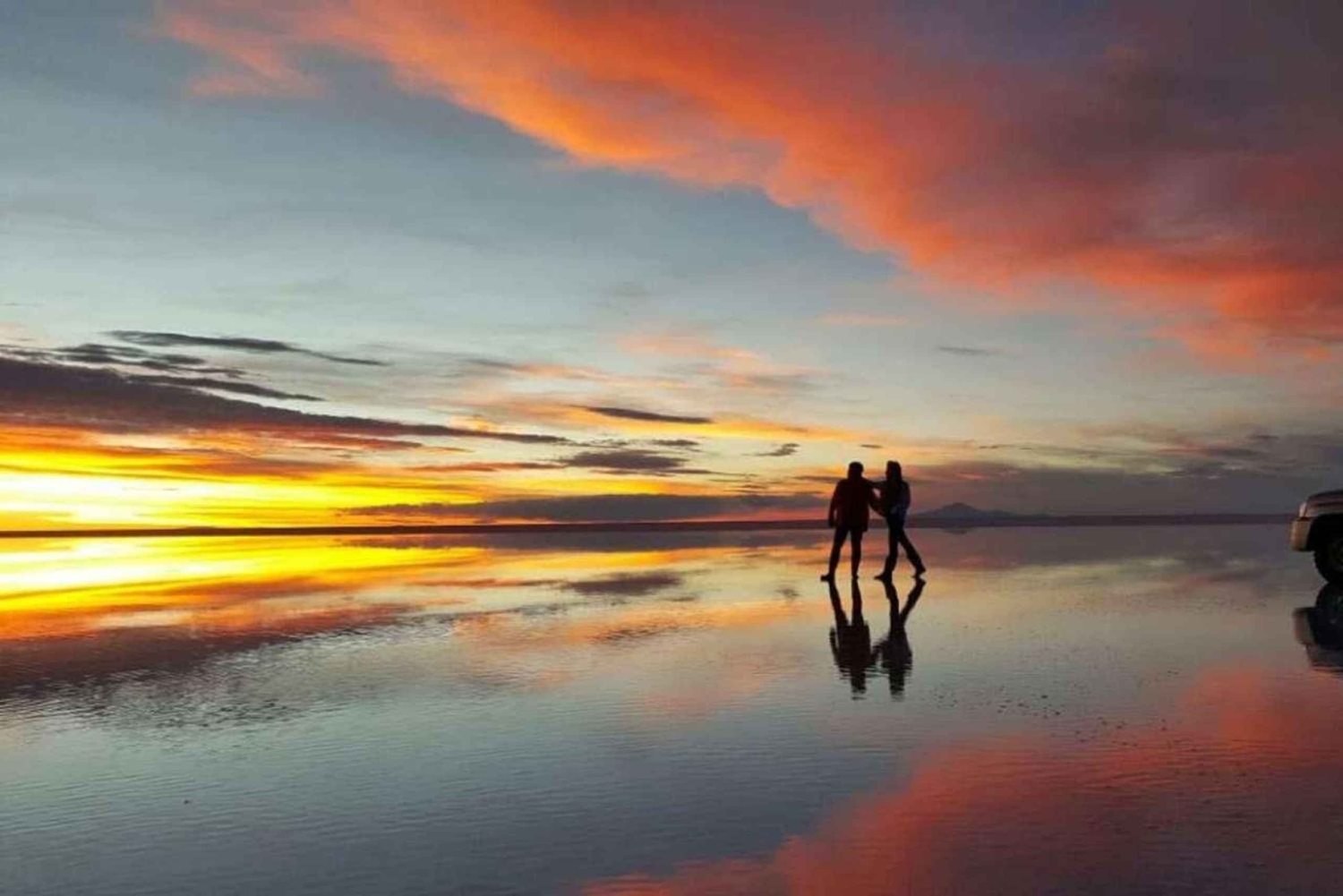Uyuni: Stjärnornas natt + soluppgång på Salar de Uyuni