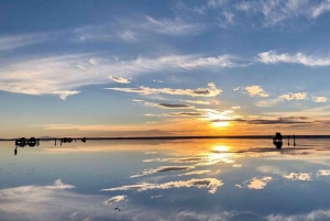 Uyuni: Stjärnornas natt + soluppgång på Salar de Uyuni