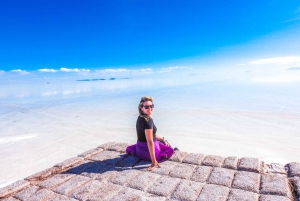 Uyuni : Circuit privé d'une journée - Salines et Isla Incahuasi