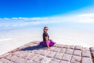 Uyuni: Yksityinen 1 päivän retki - Salt Flats & Isla Incahuasi (suolatasangot ja Incahuasi-saari)