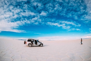 Uyuni: Yksityinen 1 päivän retki - Salt Flats & Isla Incahuasi (suolatasangot ja Incahuasi-saari)