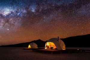 Uyuni:Yksityinen tähtitieteellinen retki Salar de Uyuniin noutoineen