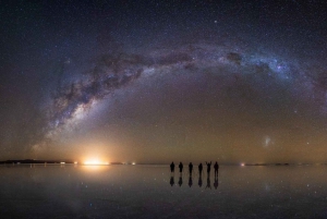 Le salar d'Uyuni et le volcan Tunupa