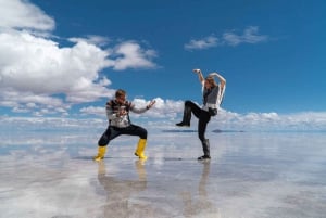 Salar de Uyuni e Lagoa Vermelha 3 dias | Inglês no Guia |