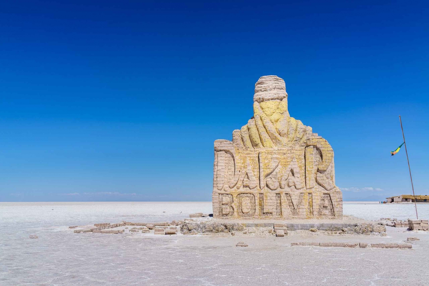 Uyuni: Suolatasangot ja auringonlasku Opastettu retki lounaalla