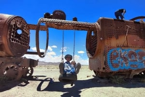 Uyuni: Dagsutflykt till Salt Flats med lunch och solnedgång