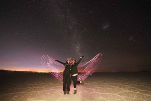 Uyuni: Salt Flats Day Tour with Sunset and Stargazing