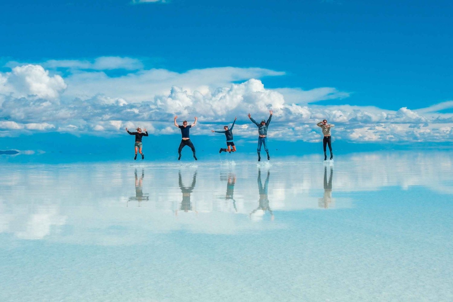 Uyuni: Dagsudflugt til saltsletterne + frokost + solnedgang + turguide