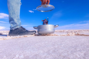 Uyuni: escursione di un giorno alle Saline + pranzo + tramonto + guida turistica