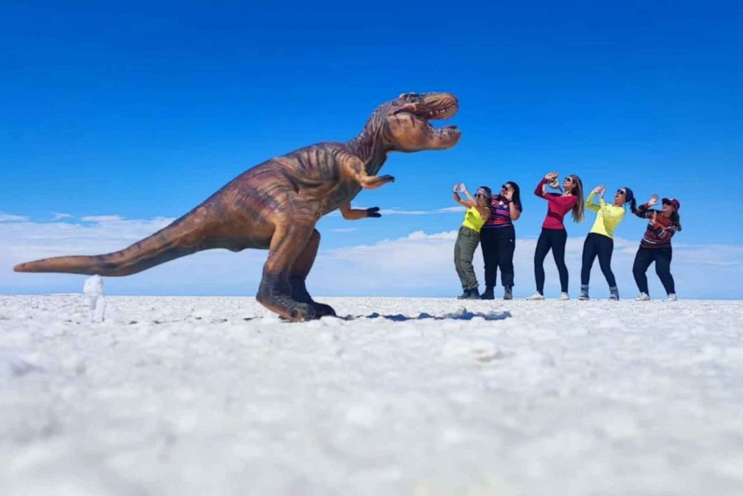 Journée complète dans les salines d'Uyuni + Volcan Tunupa (privé)