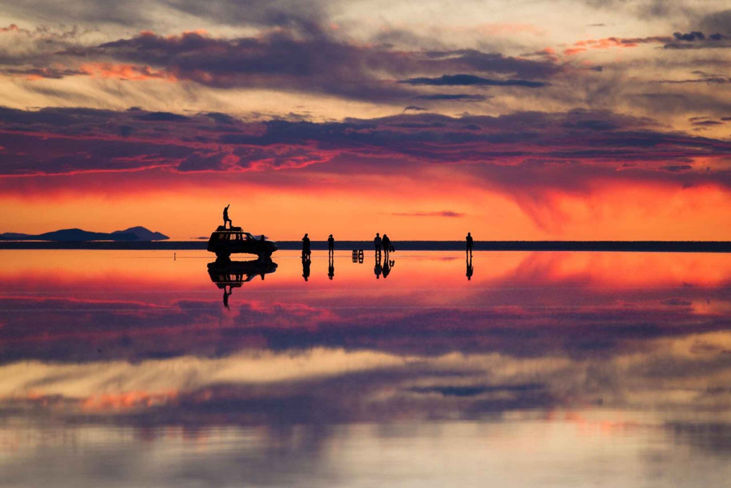 Uyuni Salt Flats + solnedgang og nat med stjerner | Privat