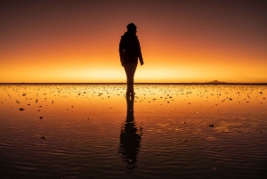 Uyuni Salt Flats + solnedgang og stjernenatt | Privat