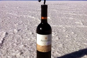 Uyuni Salt Flats Tour with Sunset and Wine Tasting