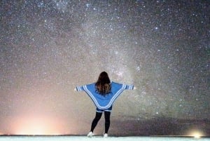 Uyuni : Tour des Salt Flats à la lumière des étoiles et au lever du soleil