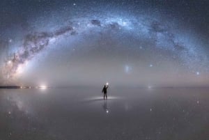 Uyuni: tramonto + notte di stelle nella salina di Uyuni