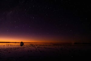 Uyuni: Sunset + Starry Night at the Salar de Uyuni