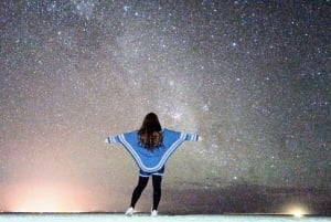 Uyuni: Sunset + Starry Night at the Salar de Uyuni