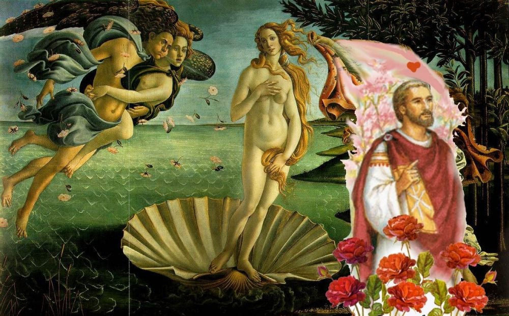 Saint Valentine and Venus