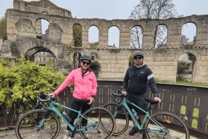 Burdeos en bicicleta gravel: monumentos, viñedos y cata de vinos.