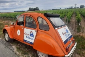 Médoc : visite privée d'une demi-journée en Citroën 2CV