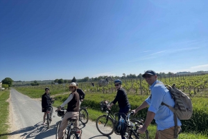 Bordeaux: Medoc Vineyards e-Bike Tour with Wine and Lunch
