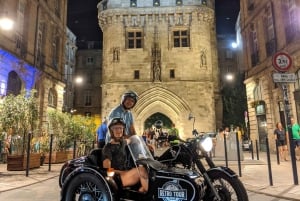 Bordeaux: Sidevognstur om natten med vinsmagning
