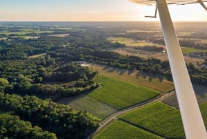 Bordeaux: Panoramic flight over vineyards and châteaux