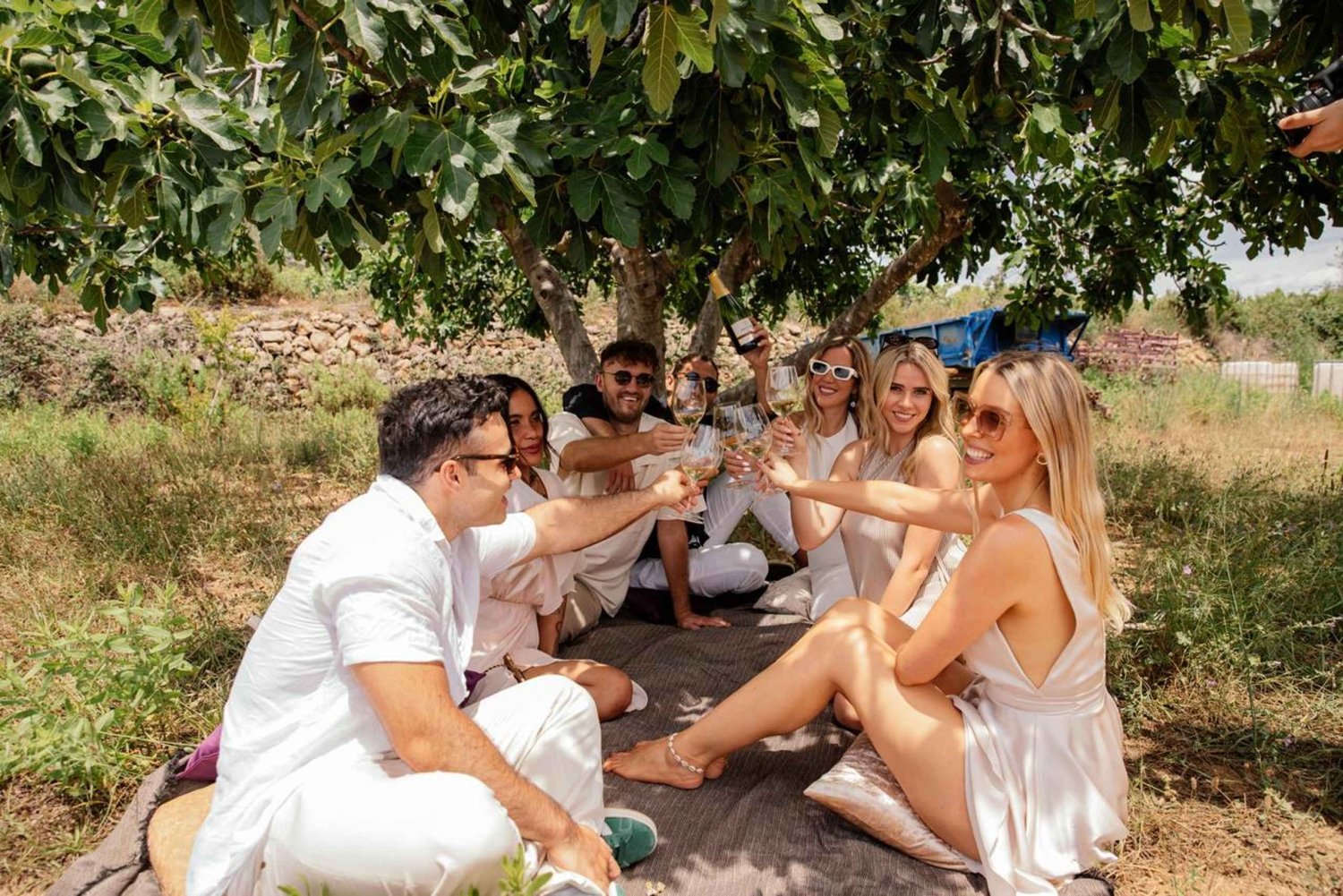 Bordeaux: Privater Ausritt mit Weinverkostung und Picknick