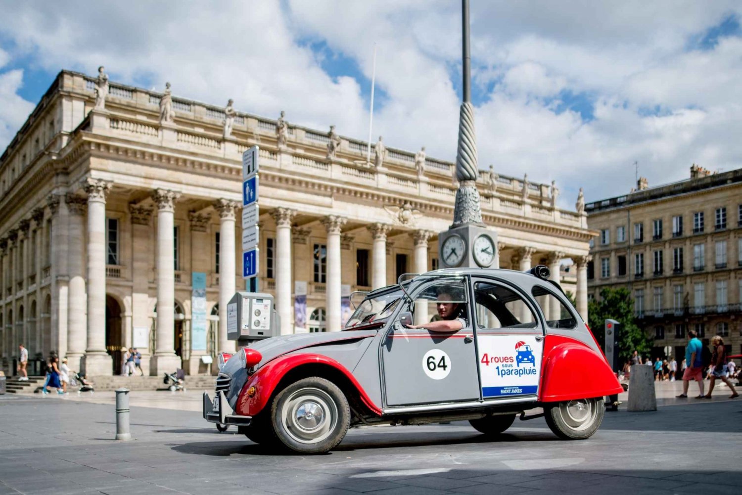 Bordeaux: Prywatna wycieczka Citroënem 2CV 1h30