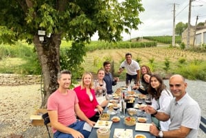 Saint-Emilion E-Bike Wine Tour - 2 domaines viticoles et déjeuner pique-nique