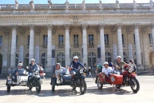 Bordeaux : Visites guidées en side car