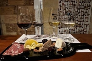 Bordeauxviner: provningsklass med 4 viner och matparing